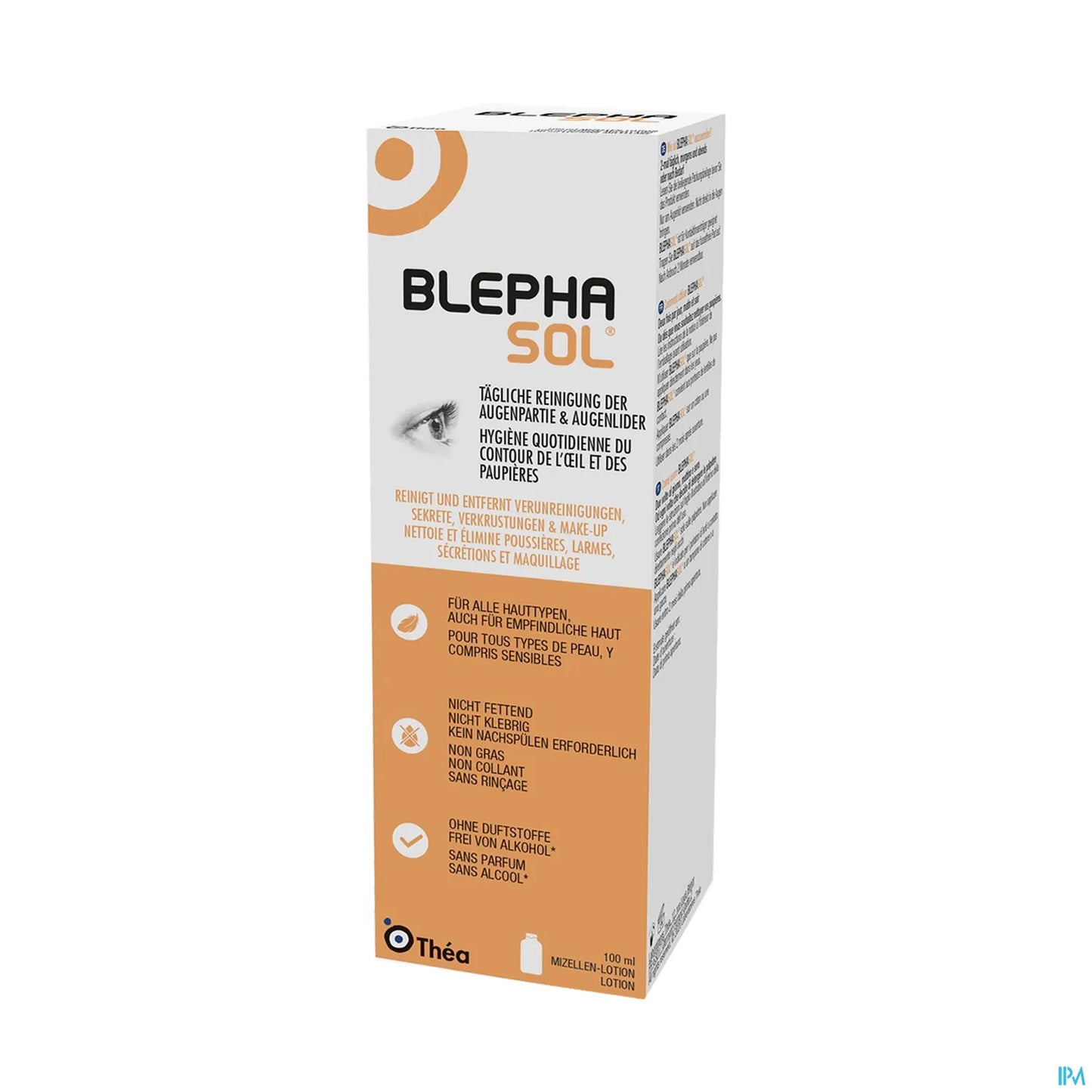 Théa Blephasol Lotion Micellaire Hygiène des Paupières 100 mL