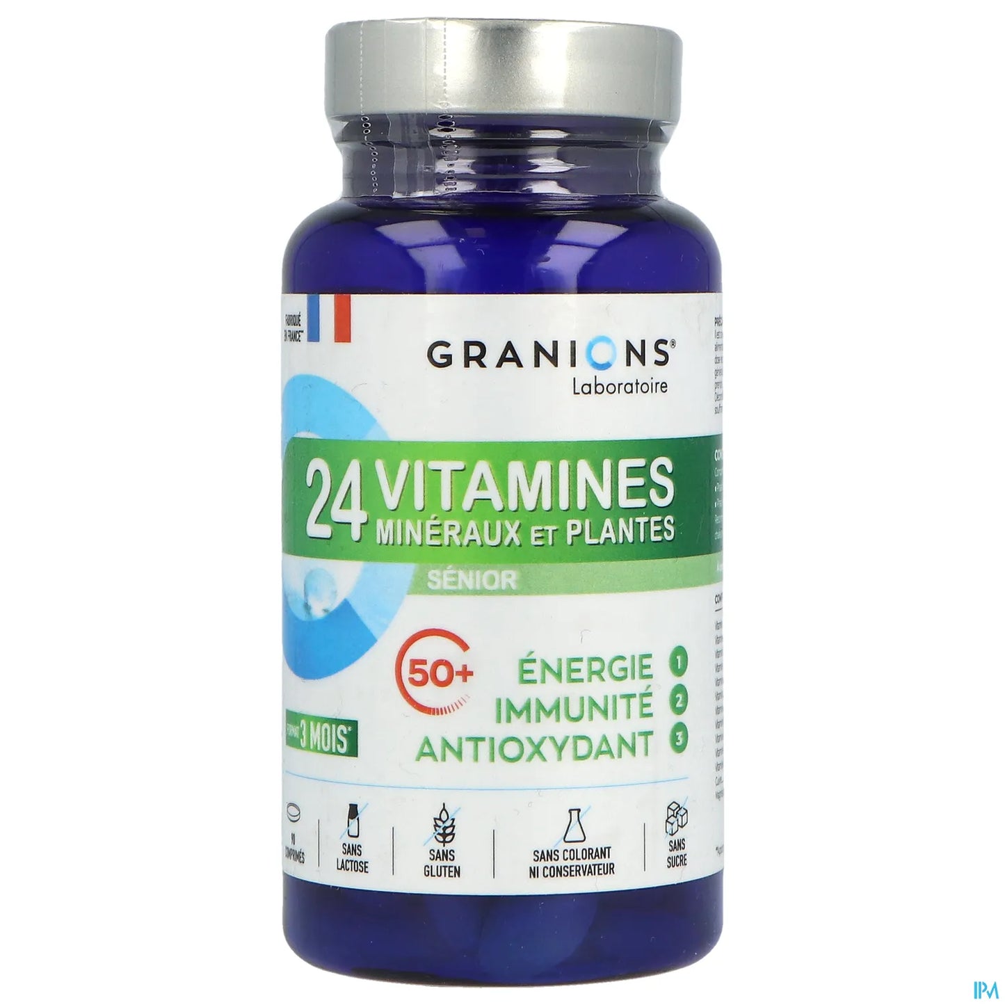 24 Vitamines Minéraux Et Plantes Sénior 90 Comprimés