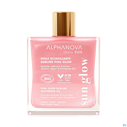 Huile Sublime Scintillante Pink Glow 50ml