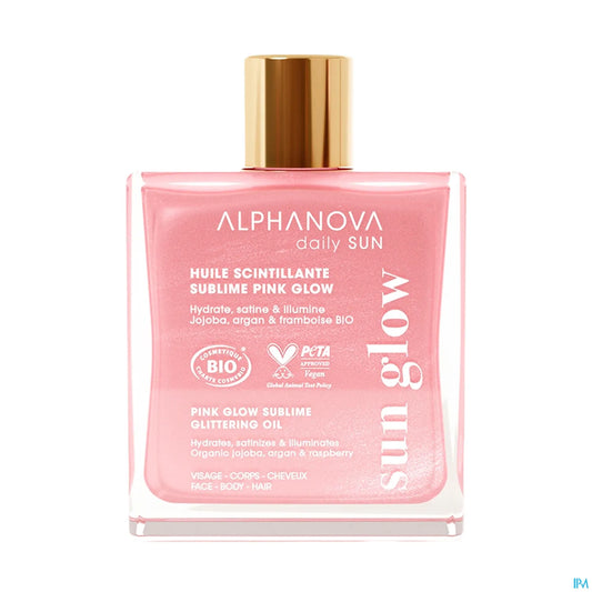 Huile Sublime Scintillante Pink Glow 50ml