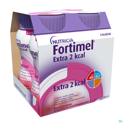 Fortimel Extra 2 kcal Fruits des Bois 200 mL x 4