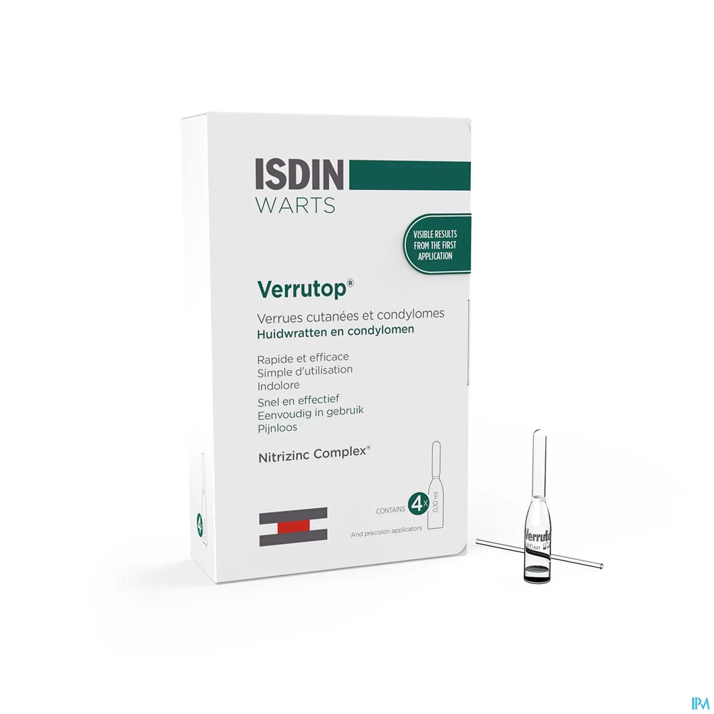 Solution Traitement Verrues 4 Ampoules 0,1 ml