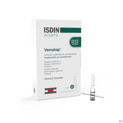 Solution Traitement Verrues 4 Ampoules 0,1 ml
