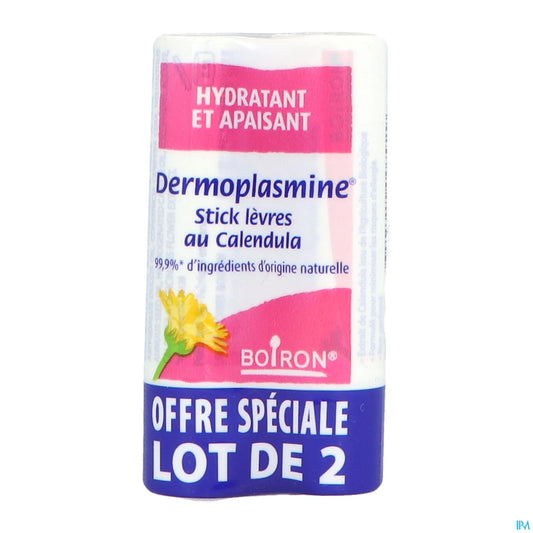 Dermoplasmine Stick Lèvres 2 x 4 g