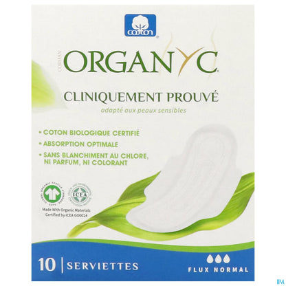 Modern Flow Sanitary Napkins 10 Units