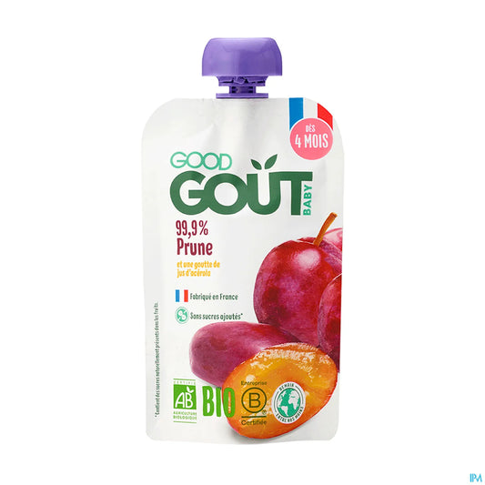 Organic Plum Puree 120g From 4 Months