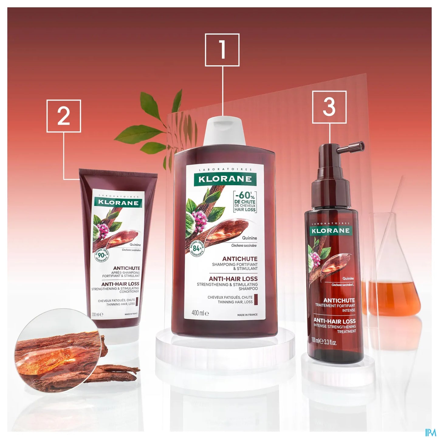 Après-Shampoing Fortifiant Stimulant À La Quinine 200 Ml