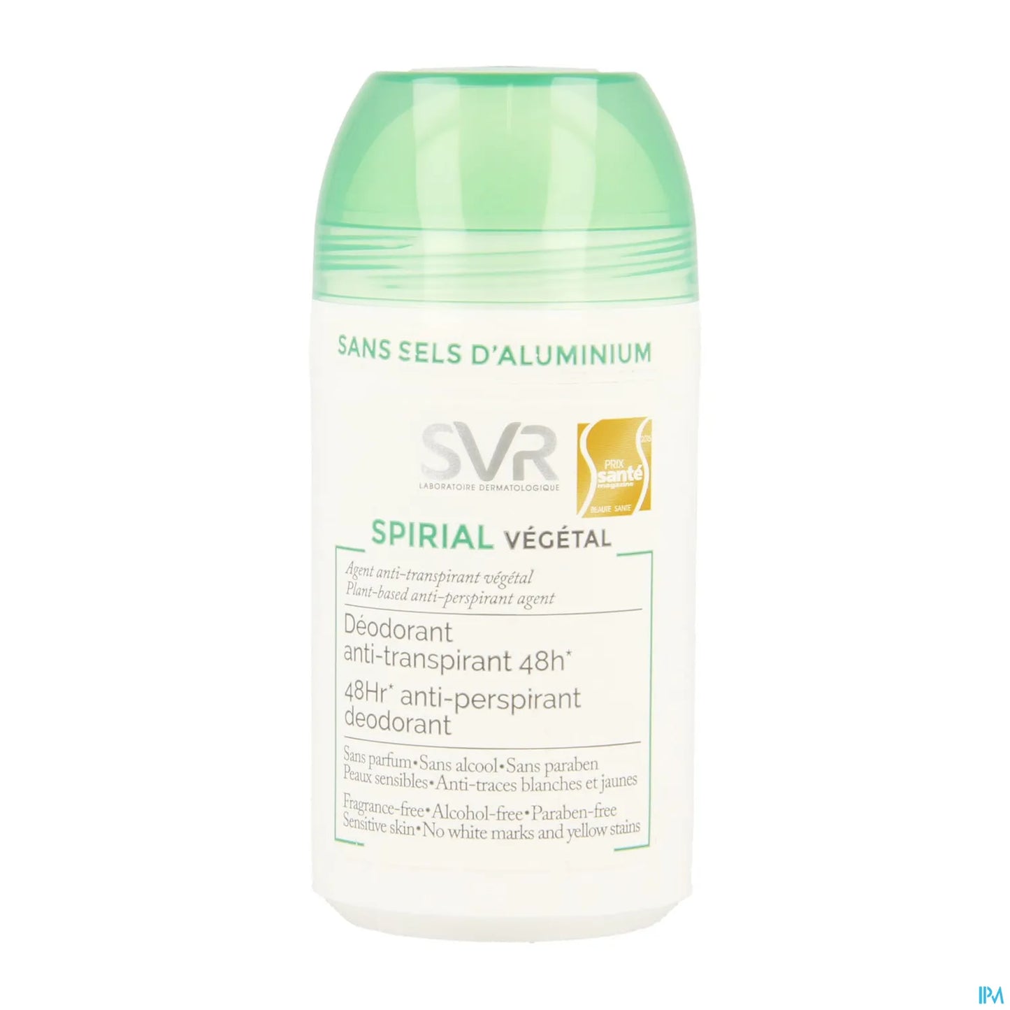 Spirial Végétal Anti-Perspirant Deodorant Roll On Pack of 2 x 50 ml