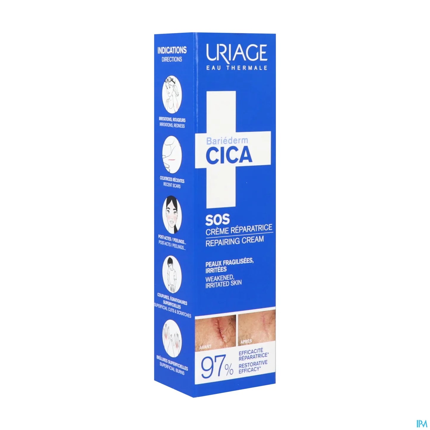 Bariederm Cica Crème Réparatrice au Cu Zn 40ml