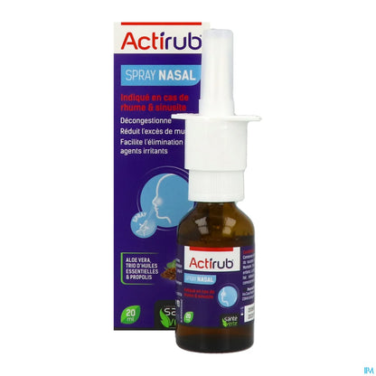 Actirub Spray Nasal Rhume et Sinusite 20ml