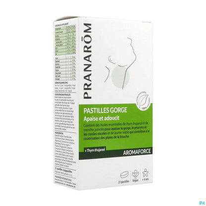 Pastiglie per la gola Aromaforce 21 pastiglie