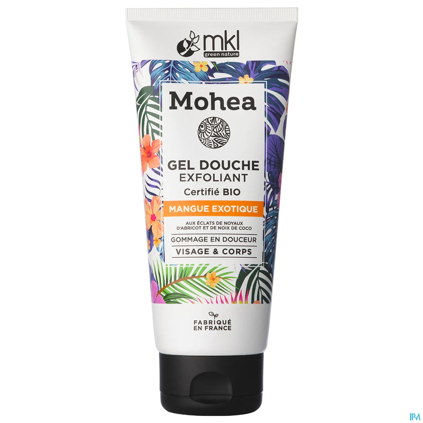 Green Nature Gel Douche Exfoliant Mangue Exotique Bio 200ml