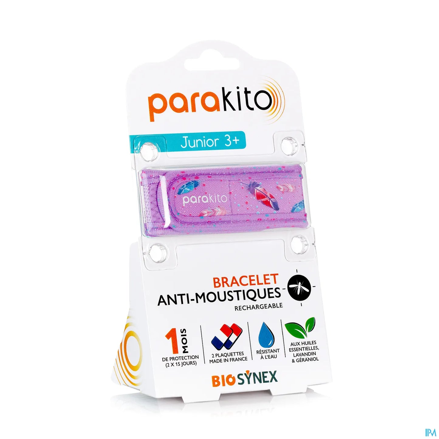 Braccialetto antizanzare ricaricabile Junior Plume per bambini