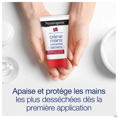 Concentrated Hand Cream Fragrance-Free Norwegian Formula 50ml