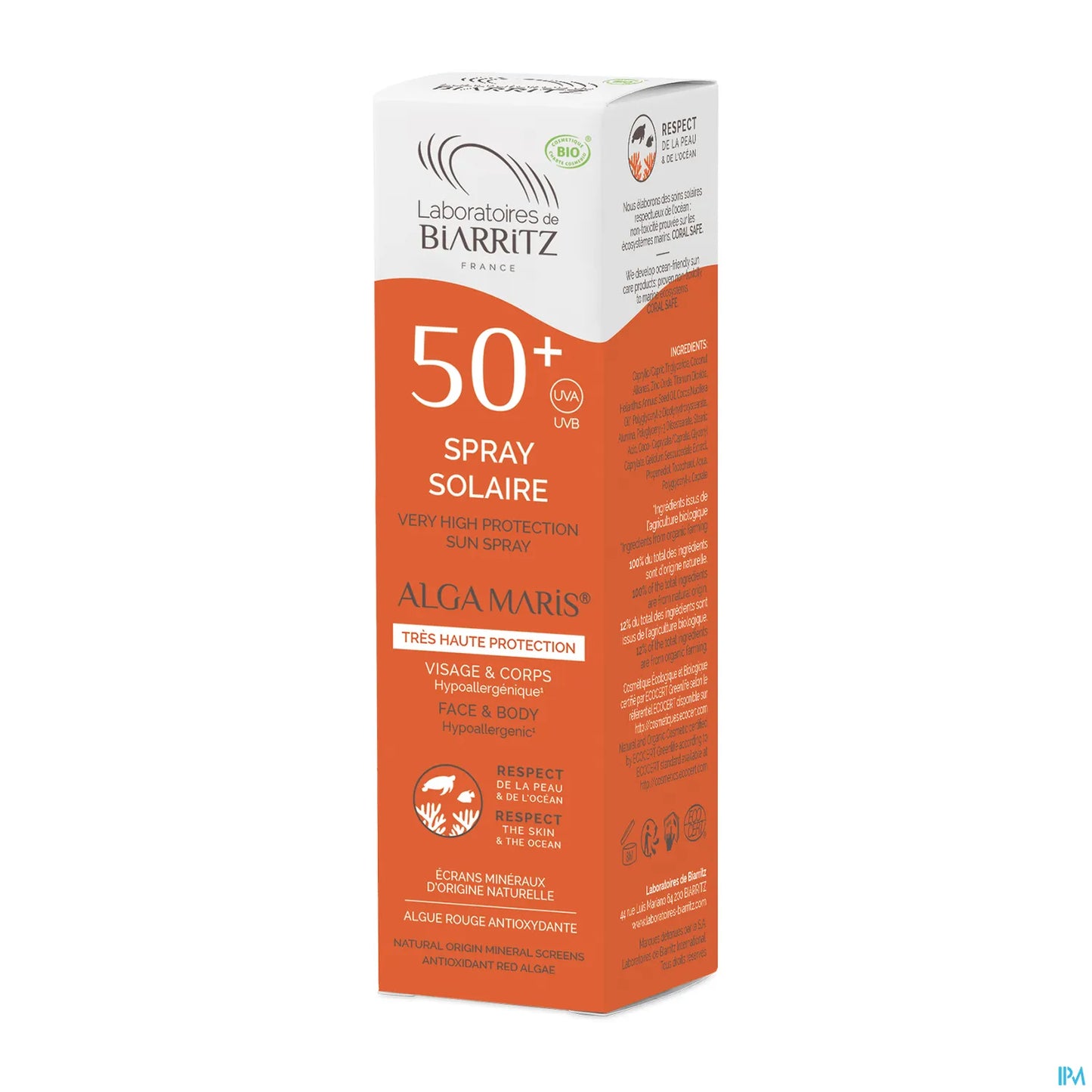 Spray Solaire SPF50+ 100ML