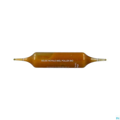 Superdiet Gelée Royale Bio 3000 mg Miel Pollen 20 Ampoules de 15 mL