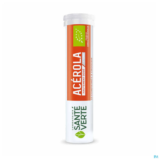 Santé Verte Acérola Bio 20 comprimés