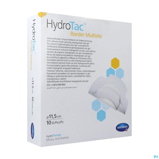 Pansement Hydroactif Border Rond 11,5 cm Boîte de 10