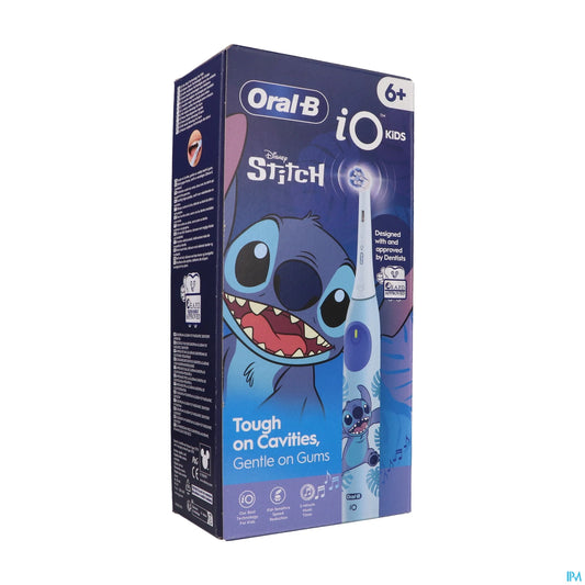 Oral B iO Brosse à Dents Électrique Kids Stitch dès 6 Ans