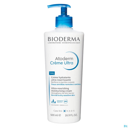 Atoderm Crème Ultra-Nourrissante Hydratante 500ml