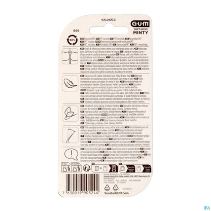 G.U.M Soft-Picks Comfort Flex Cool Mint Small 40 Unités