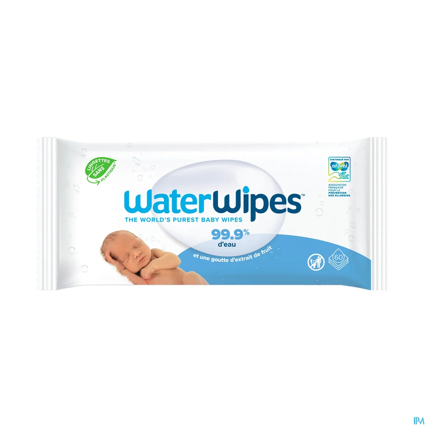 Lingettes Compostables Bébé 60 Unités