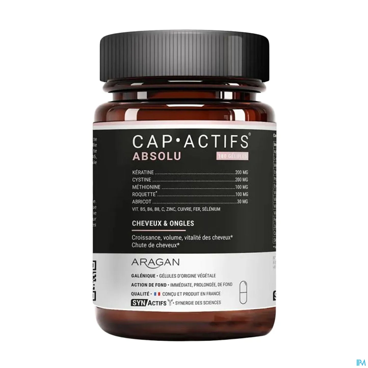 Synactifs CapActifs Absolu 180 Capsules Hair and Nails