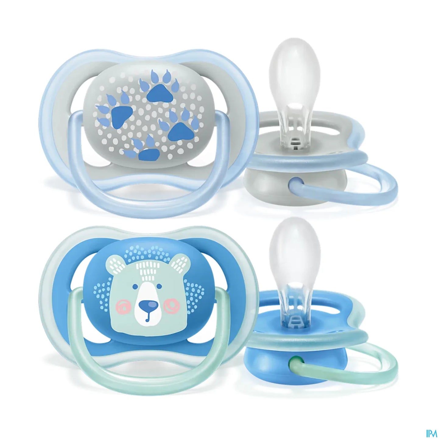 Avent Sucette Ultra Air Ours 6 à 18 Mois 2 unités
