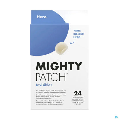 Mighty Patch Invisible+ Day 24 Anti-Acne Hydrocolloid Patches