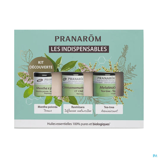 Coffret Indispensables Huiles Essentielles 3 x 5 mL