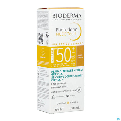 Photoderm Nude Touch SPF50+ Dorato 40ml