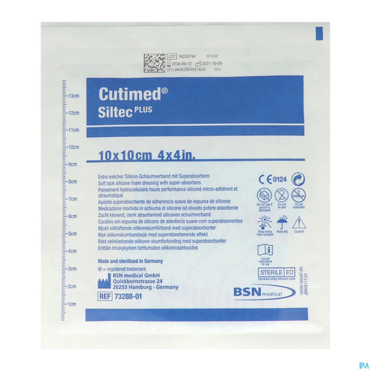 Siltec Plus 10 x 10 cm Boîte de 10