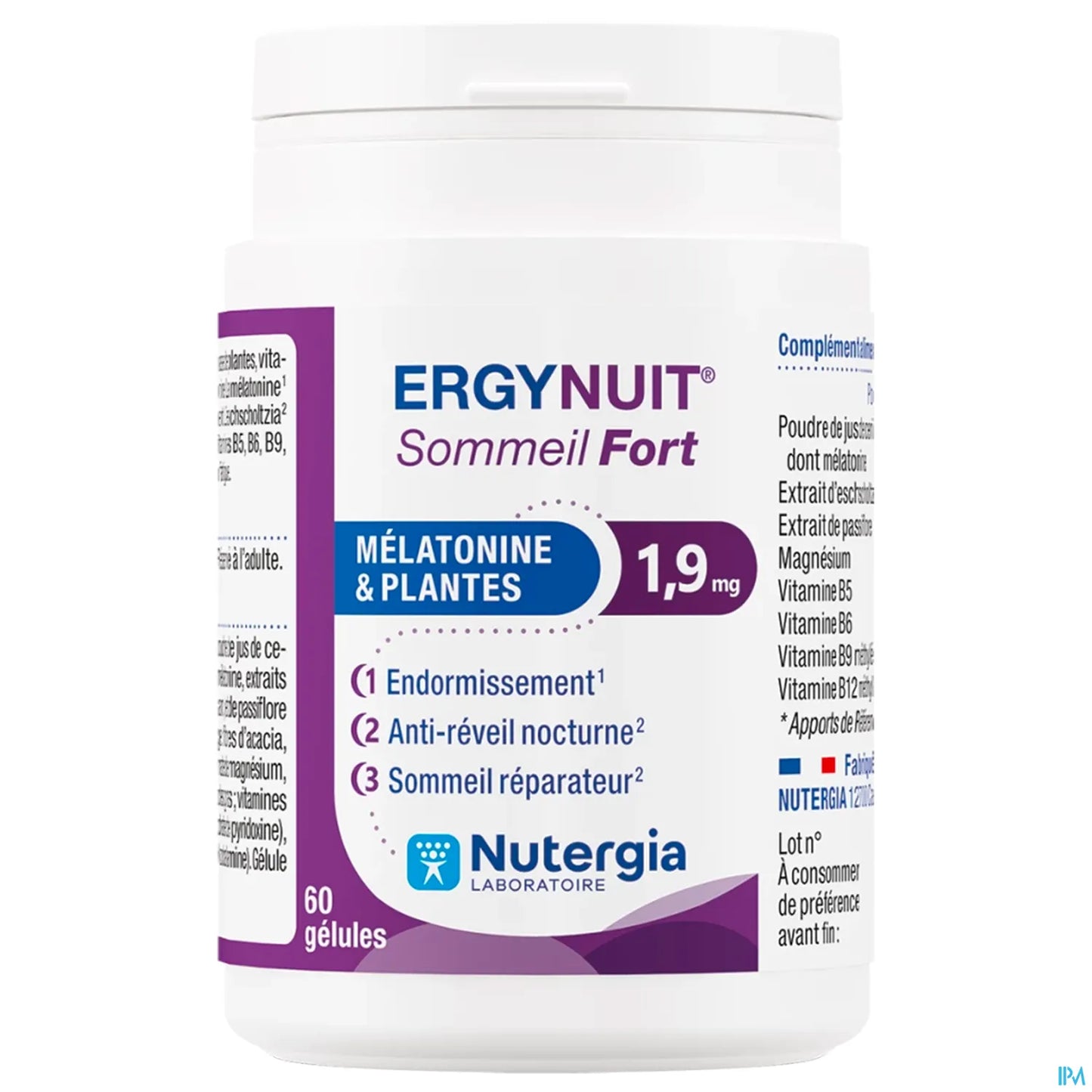 Ergynuit Sommeil Fort 60 Gélules