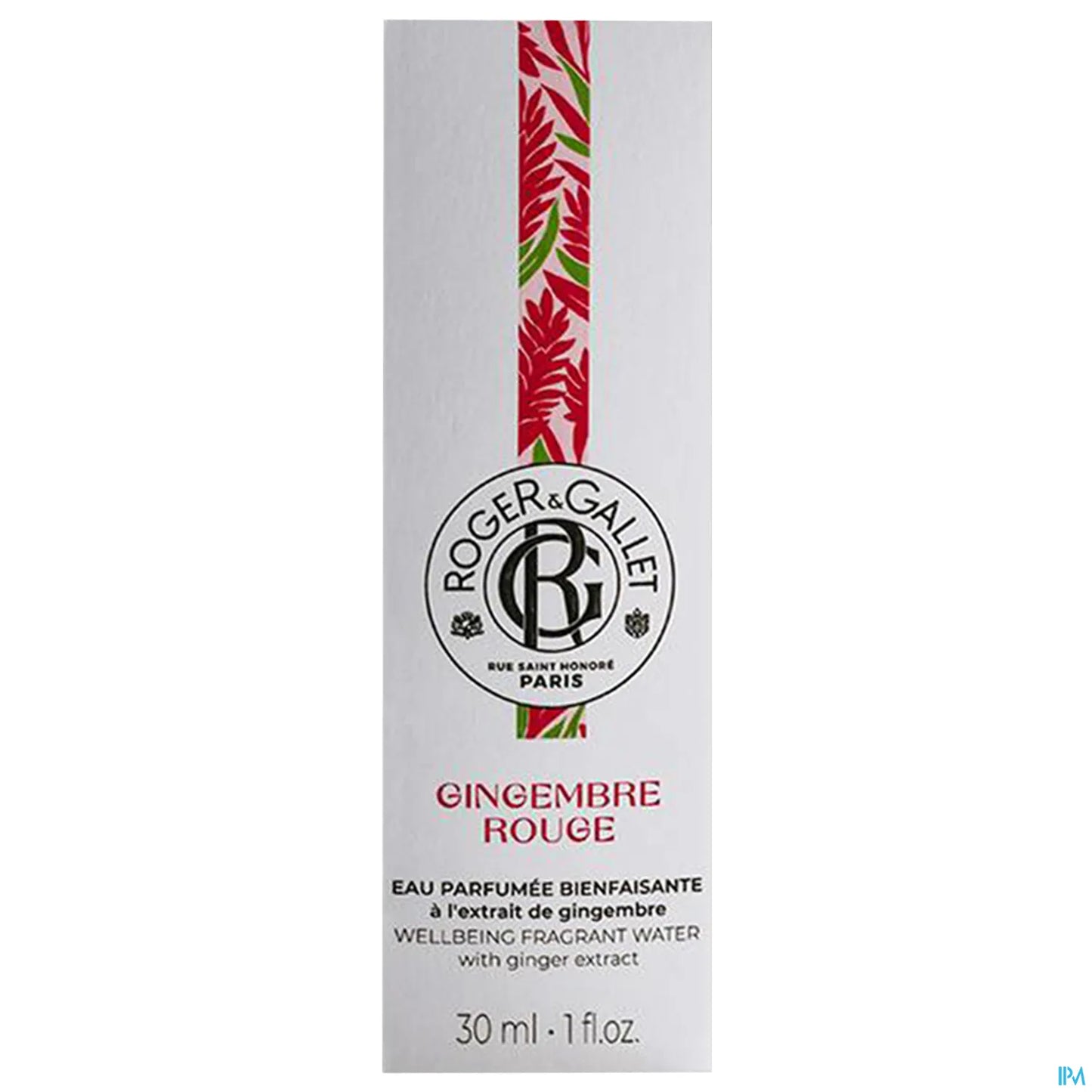 Gingembre Rouge Eau Parfumée Bien-être 30ml