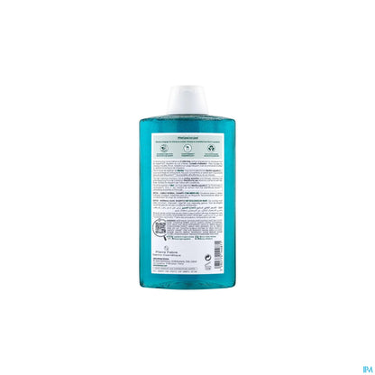Shampoing Détox à la Menthe Bio pour Tous Types de Cheveux 400ml
