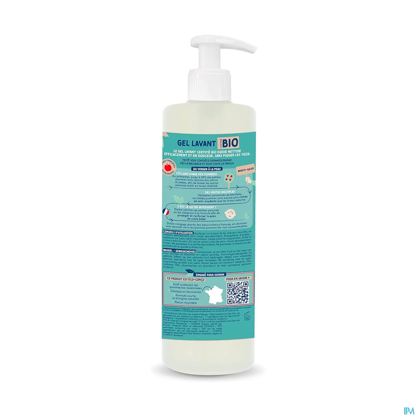 Gel Lavant Bio Corps Visage Cheveux 400ml