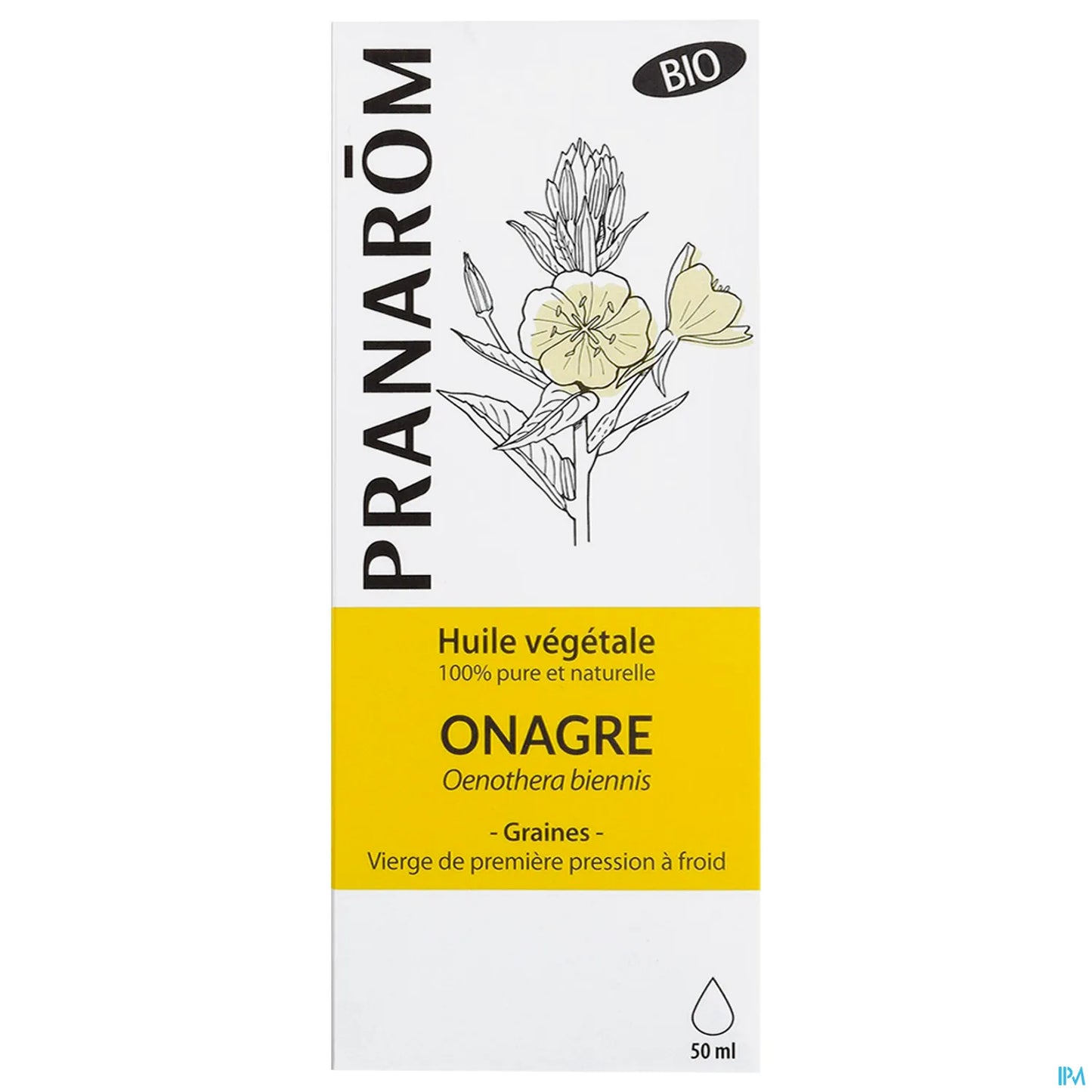 Huile Végétale Onagre Bio 50 ml