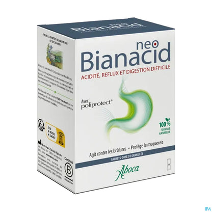 Neo Bianacid Reflux Et Difficult Digestion 20 Sachets