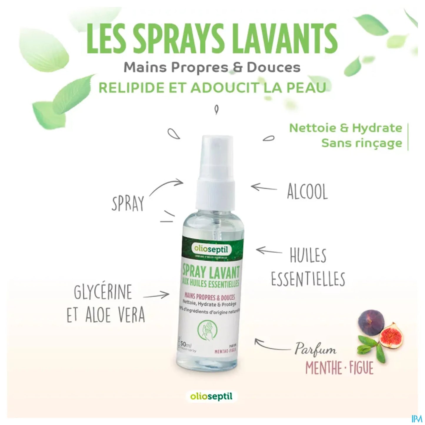 Mint Essential Oil Washing Spray 50ml