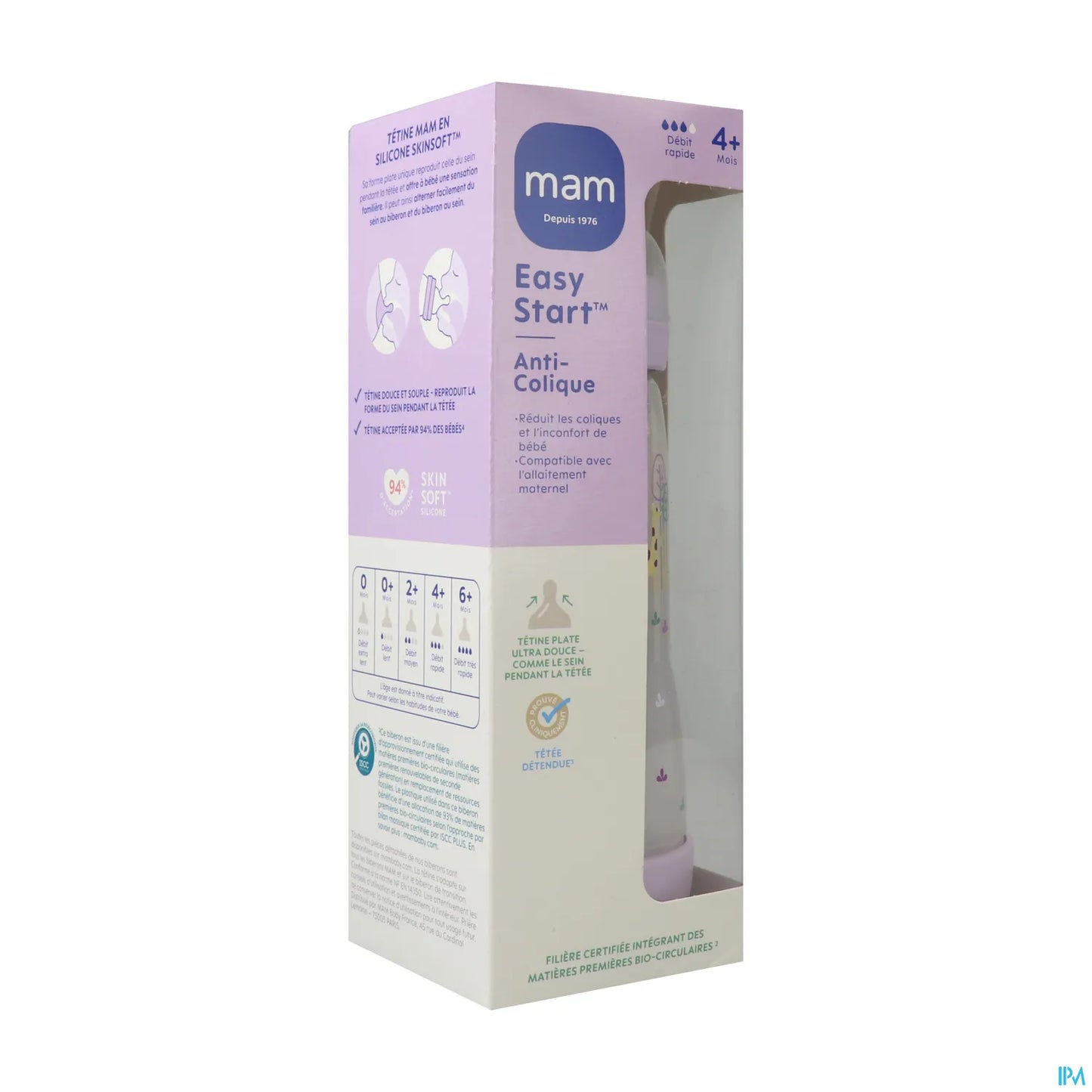 Easy Start Anti-Colique 4+m 320ml Lilas