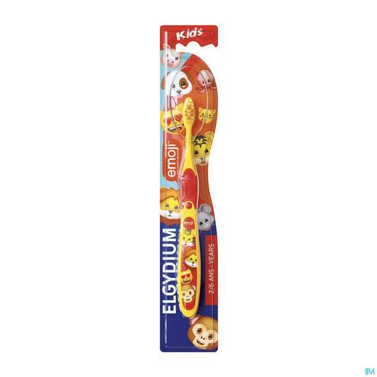 Kids Emoji Soft Toothbrush 2-6 Years