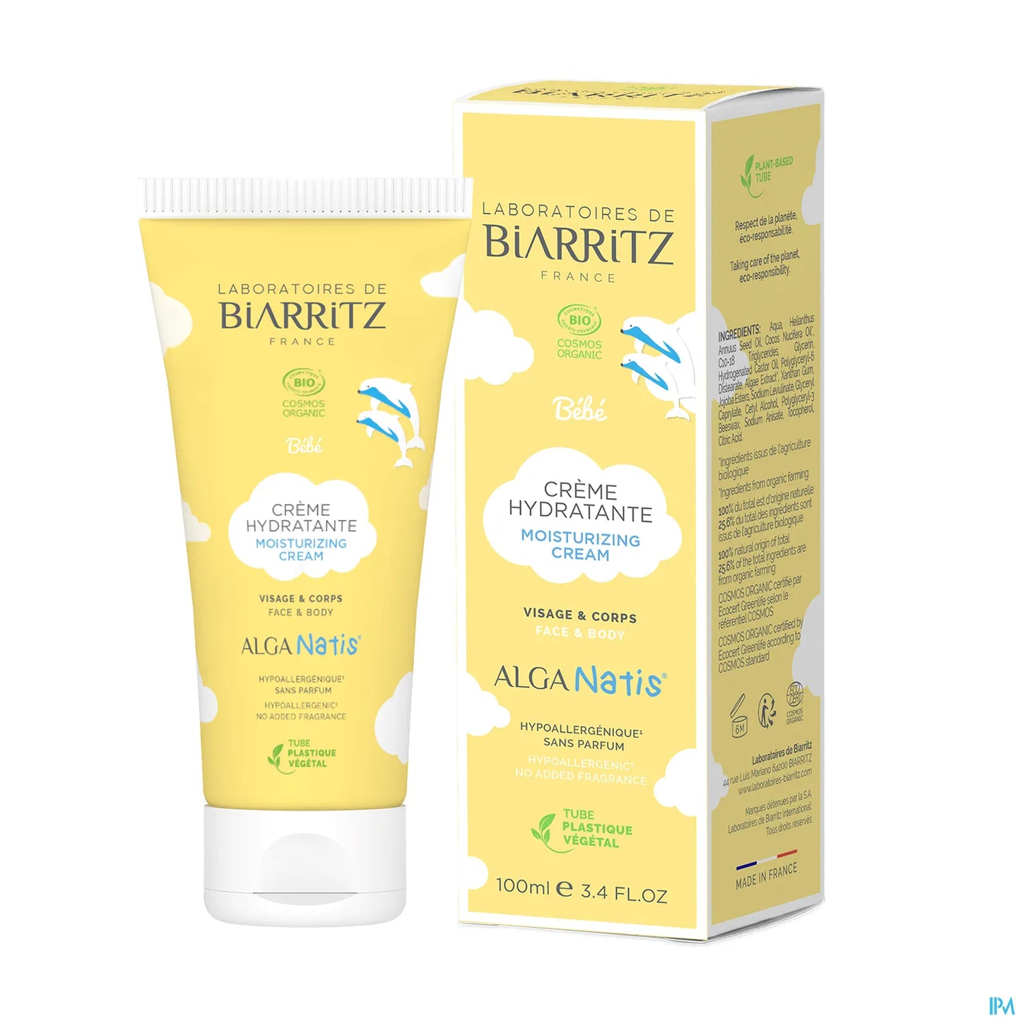 Crème Hydratante Bébé 100ml