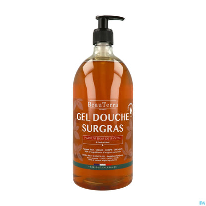 Gel Douche Surgras Bois de Santal 1L
