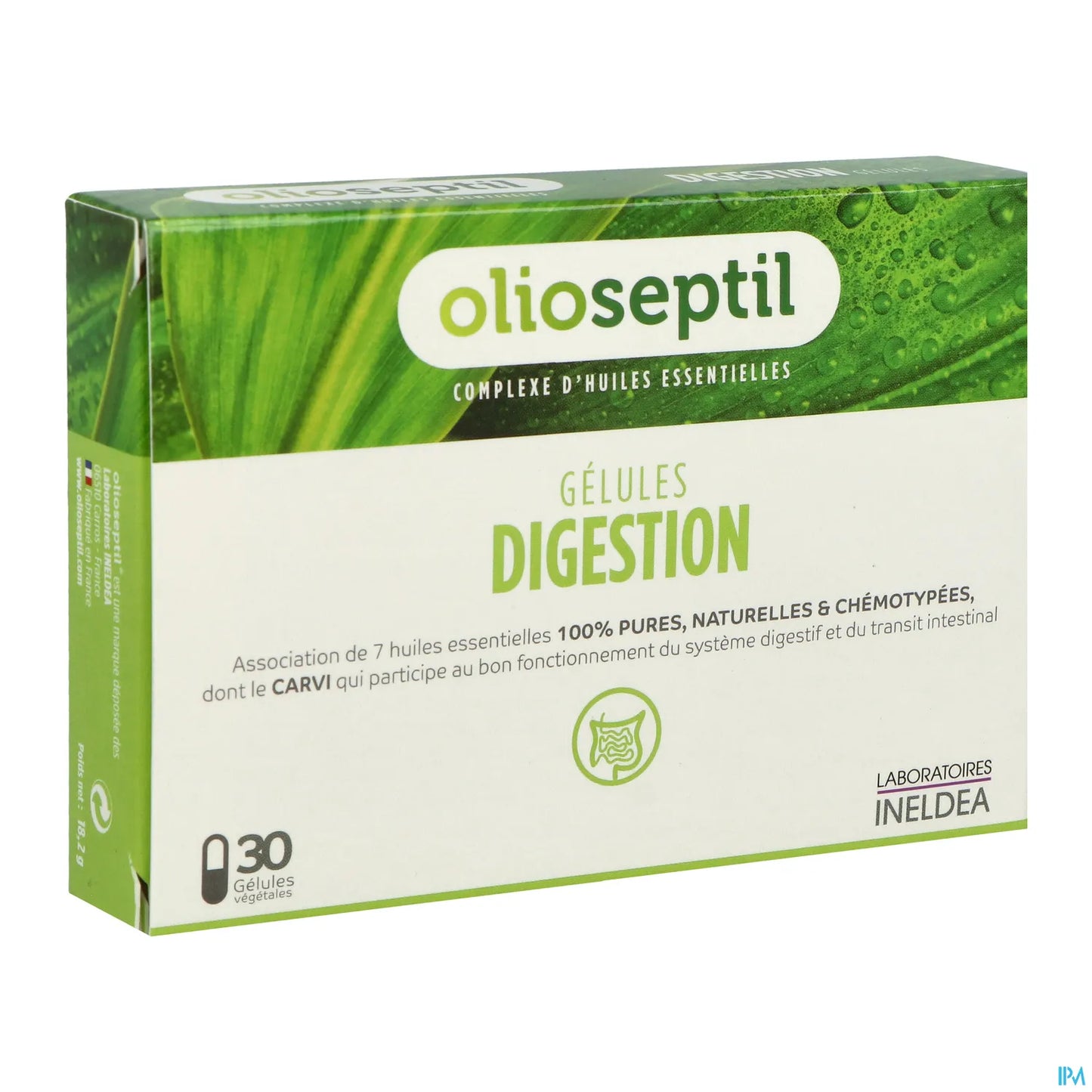 Digestion Transit 30 Gélules Végétales