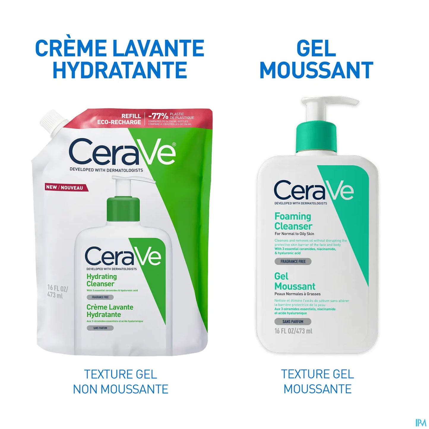 Crème Lavante Hydratante Eco Recharge 473ml