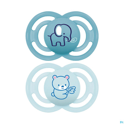 Sucette Perfect Animals Silicone 18 Mois 2 Unités