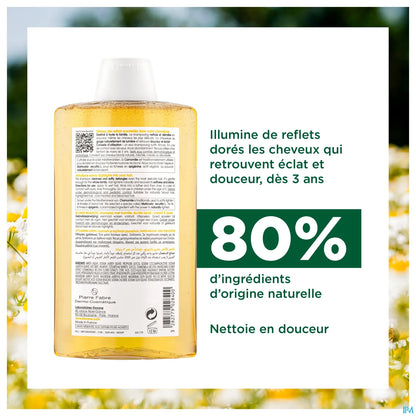 Shampoing à La Camomille Blondissant Et Illuminateur 400ml