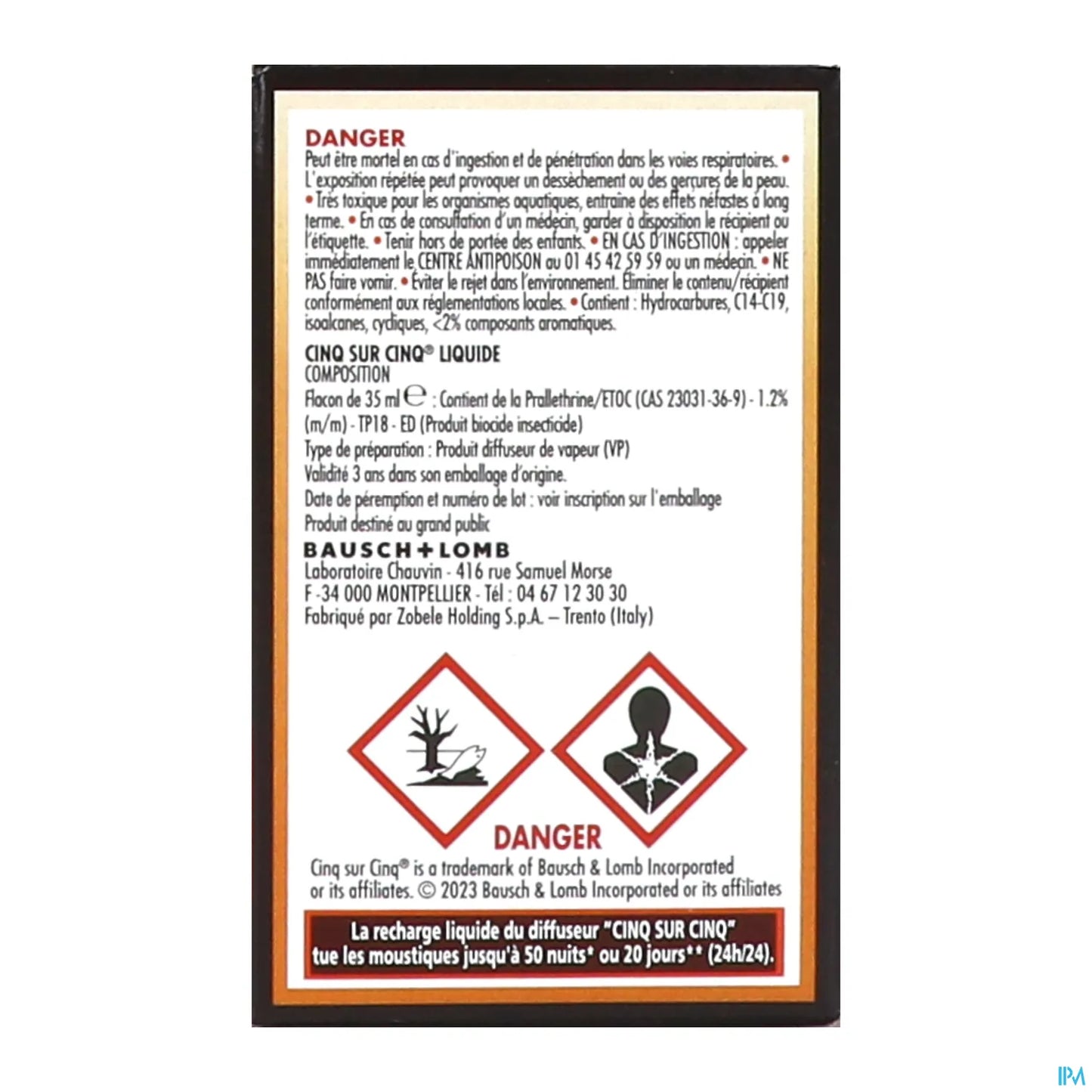 Recharge Liquide Anti-Moustiques 35 ml