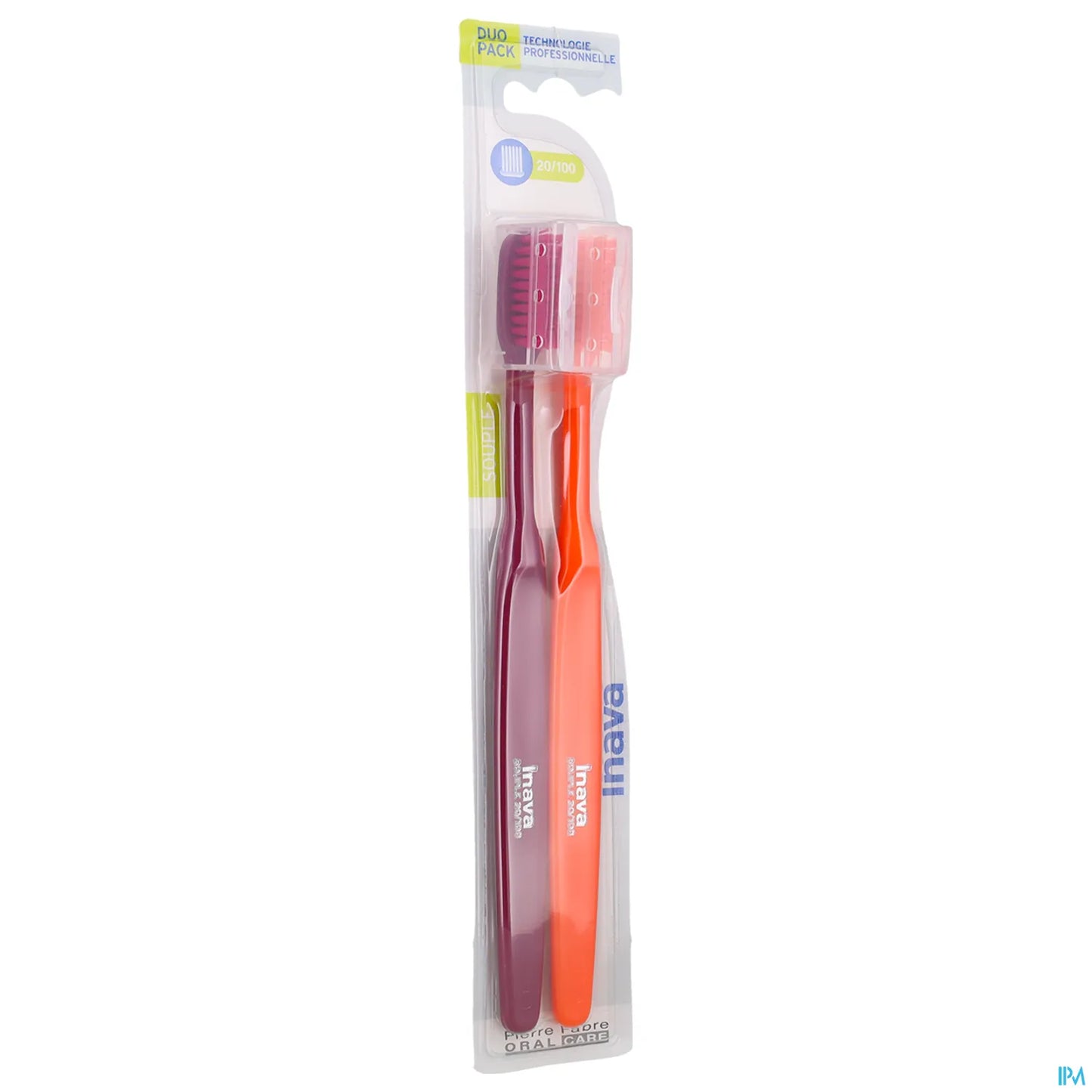 Inava Soft Toothbrush 20/100 Duo Pack