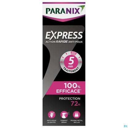 Spray antipidocchi Express 5 minuti 100 ml